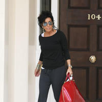 Nancy Dell'Olio is seen leaving a medical building on Harley Street | Picture 101273